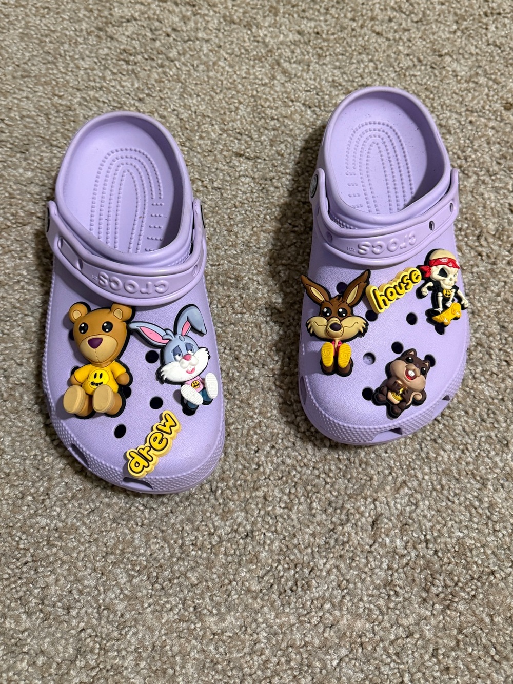 Drew House x Justin Bieber Crocs - Picture 1 of 3
